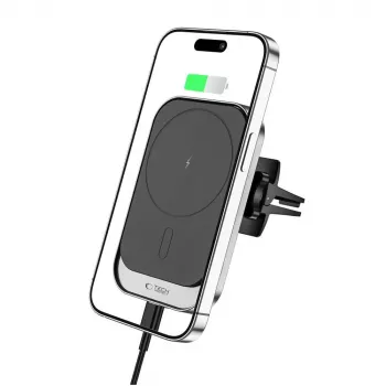 Tech-Protect CW19 MagSafe autopuhelinteline langattomalla latauksella