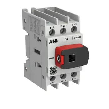 ABB OT Plus OT63G1-3BS63 A Kuormanerotuskytkin, runko G1, 3-napainen, kahvalla
