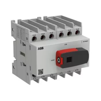 ABB OT Plus OT40G1-6BS40 A Kuormanerotuskytkin, runko G1, 6-napainen, kahvalla