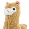 LEAN TOYS pehmoalpakka-laama pehmolelu pehmeä turkki kerma 38 cm