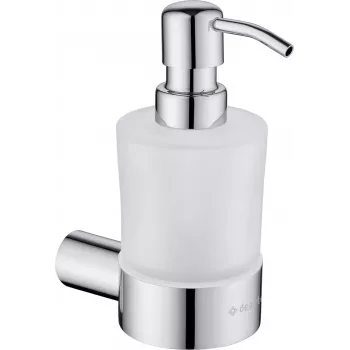 DEANTE ADR_0421 seinään asennettava manuaalinen saippua-annostelija Tork S1 nestesaippuajärjestelmälle, 1 000 ml, valkoinen ABS-muovi
