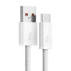 Baseus Dynamic Series USB-A - USB-C kaapeli 100W 2m valkoinen