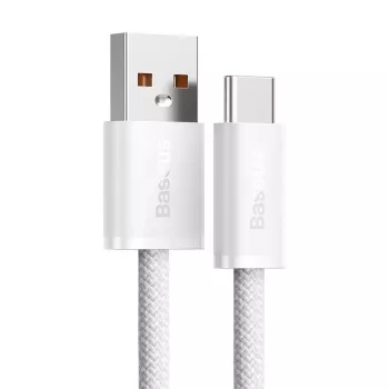 Baseus Dynamic Series USB-A - USB-C kaapeli 100W 2m valkoinen