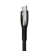 Baseus Glimmer USB-A - USB-C kaapeli 100W 1m musta