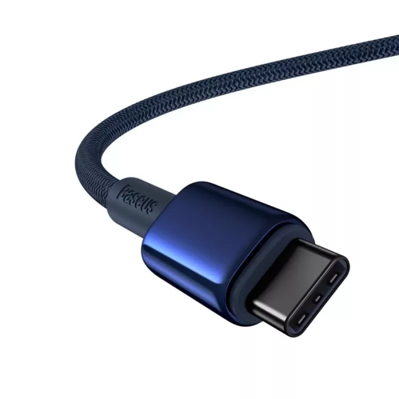 Baseus Tungsten Gold USB-C - USB-C kaapeli 100W PD 1m sininen