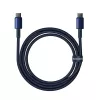 Baseus Tungsten Gold USB-C - USB-C kaapeli 100W PD 1m sininen