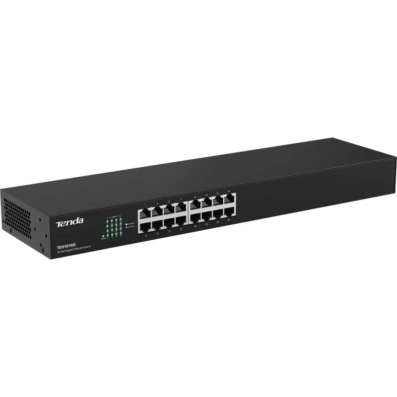 Tenda TEG1016G 16-porttinen gigabit Ethernet-kytkin
