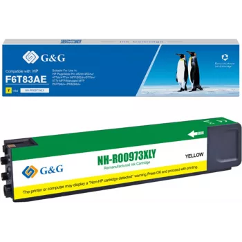 G&G mustekasetti, yhteensopiva Brother LC527XLY kanssa, 2000 sivua, keltainen