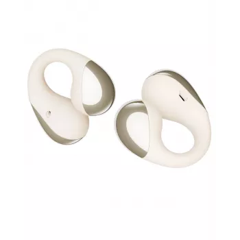 Soundpeats PearlClip Pro avoimet klipsikuulokkeet langattomat 64 tunnin akulla, Bluetooth 5.3, ENC-mikrofonit, IPX4 – beige