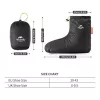 Naturehike Goose Down nilkkakengät NH18S023-T musta medium