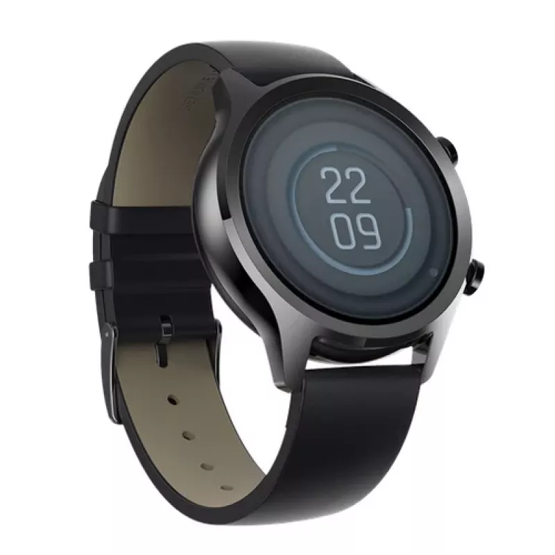 TicWatch C2+ älykello NFC GPS AMOLED 1,3 tuumaa vesitiivis Bluetooth Wi-Fi musta