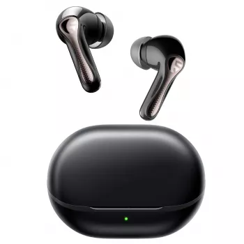 Soundpeats Air5 Pro langattomat kuulokkeet hybridi-ANC:llä, LDAC, Bluetooth 5.3, musta