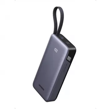 UGREEN PB537 20000 mAh 55W varavirtalähde harmaa