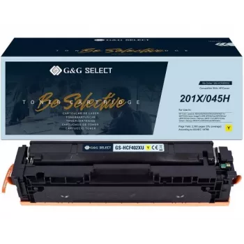 G&G Select XL-värikasetti yhteensopiva HP 201X / Canon 045H kanssa