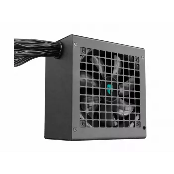 Deepcool PF550X 550W 80 PLUS Standard ATX-virtalähde, ei-modulaarinen, 120 mm hydro-laakerituuletin, aktiivinen PFC, musta