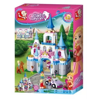 Sluban Girls Dream Castle 815-osainen rakennussarja