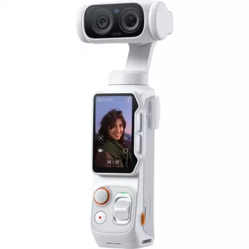 Insta360 Luna Ultra Standard Bundle taskukokoinen gimbal-kamera, Stellar White (LUNA02)