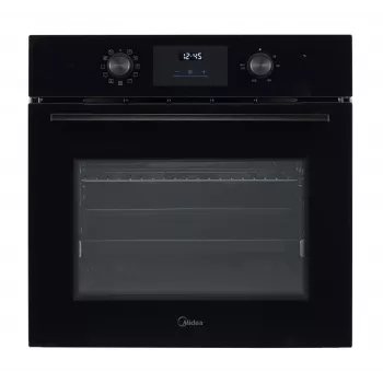 Midea MBO65M80M1-BK kalusteisiin asennettava sähköuuni, 70L, kosketusnäyttö, musta
