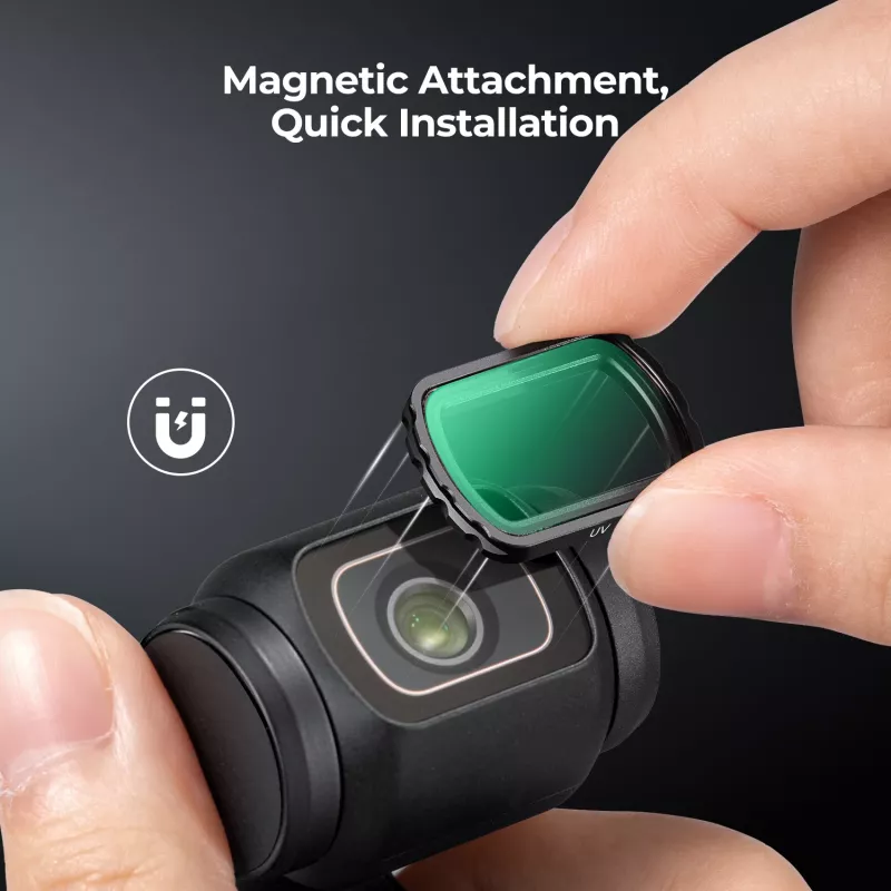 KF UV-suodatin HD MC 12-kertainen pinnoite DJI Osmo Pocket 3:lle (KF01.2534)
