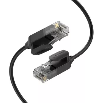 UGREEN NW122 Cat.6A UTP Ethernet-verkkokaapeli RJ45, 5m, musta