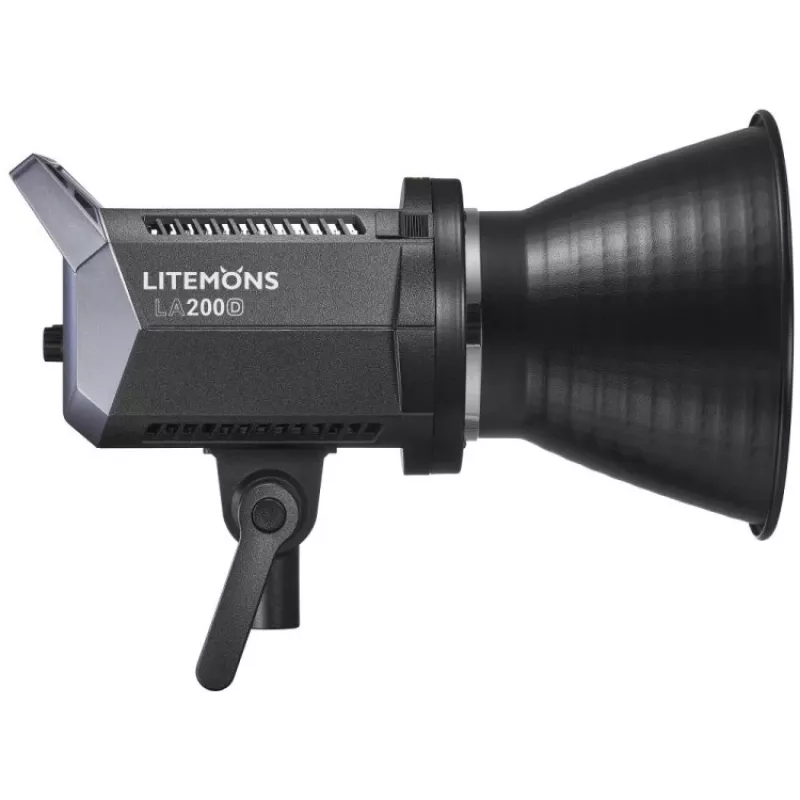 Godox Litemons LA200D K2 2-valon päivänvalo LED-monolight-sarja softboxeilla, jalustoilla ja kantolaukulla