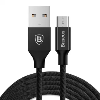 Baseus Yiven USB-A - Micro-USB-kaapeli 1,5 m 2 A musta