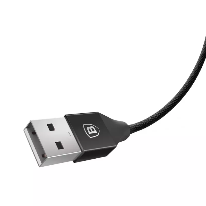 Baseus Yiven USB-A - Micro-USB-kaapeli 1,5 m 2 A musta