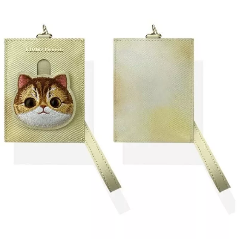 Nimmy Big EyedPet 2.0 Cat korttikotelo, kaki