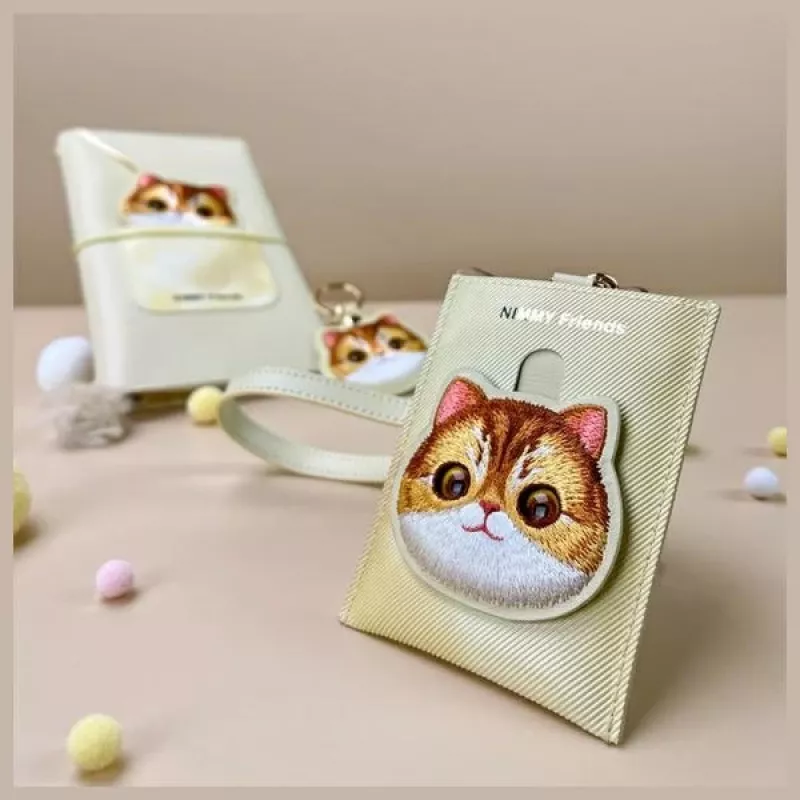 Nimmy Big EyedPet 2.0 Cat korttikotelo, kaki
