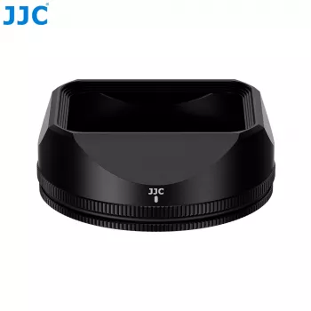 JJC LH-JXF23F28 vastavalosuoja- ja kansisetti Fujifilm XF 23mm/27mm F2.8 R WR - musta