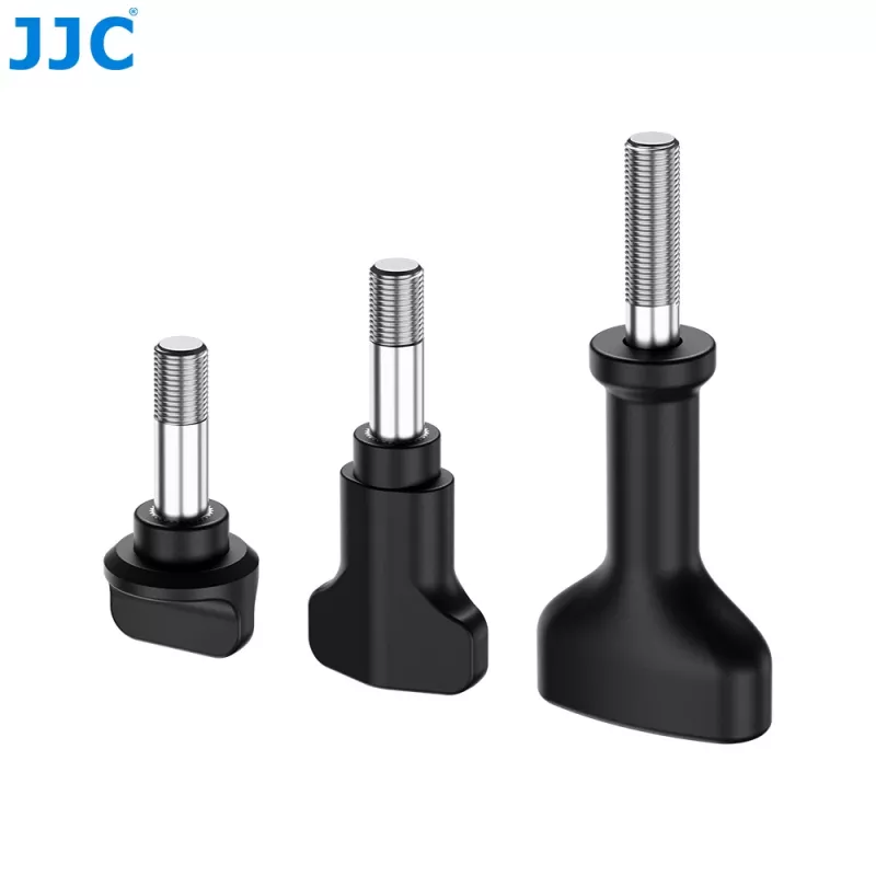 JJC SK-6 M5 peukaloruuvit action-kameroille (6 kpl:n pakkaus, musta)
