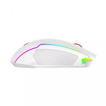 Redragon M914W-RGB NIX langaton pelihiiri, 5000 DPI, valkoinen