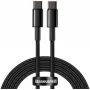 Baseus Tungsten Gold USB-C - USB-C -kaapeli 100W PD 2m musta