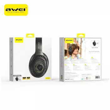 AWEI AT30 Bluetooth 6.0 langattomat kuulokkeet, musta