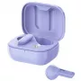 AWEI T36 TWS+ Bluetooth 5.1 -nappikuulokkeet lataustelakalla - violetti