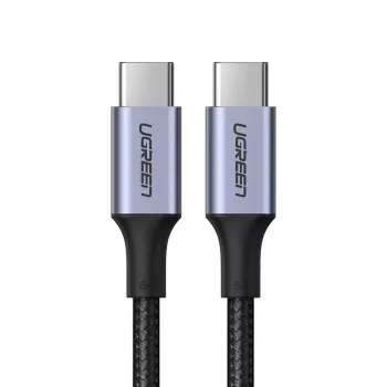 UGREEN USB-C - USB-C -kaapeli 100W 5A musta 1,5m