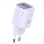 USAMS CC251 30W GaN USB-C pikalaturi HC-sarja violetti