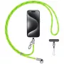USAMS SJ746 30W USB-C - Lightning latauskaapeli kantolenkillä 1,2 m vihreä