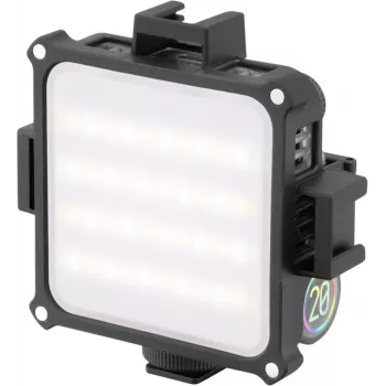 Zhiyun M20 RGB LED-täytevalo 20W teholla, 2700K-6500K CCT, HSI-väritilat, OLED-näyttö, magneettinen takasivu, USB-C PD-lataus