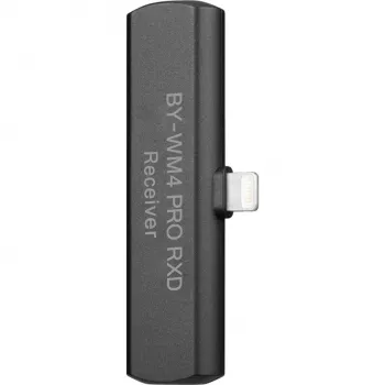BOYA BY-WM4 PRO RXD 2,4GHz langaton mikrofonivastaanotin iOS Lightning-laitteille
