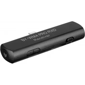BOYA BY-WM4 PRO RXD 2,4GHz langaton mikrofonivastaanotin iOS Lightning-laitteille