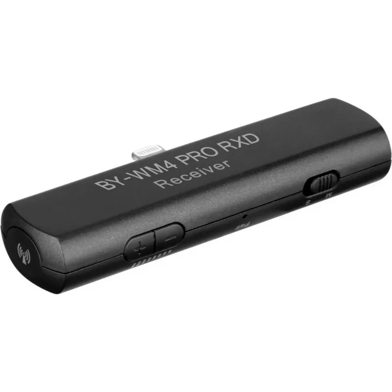 BOYA BY-WM4 PRO RXD 2,4GHz langaton mikrofonivastaanotin iOS Lightning-laitteille