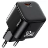 USAMS JO Series CC262 30W GaN USB-C virtalähde 1 m USB-C-kaapelilla - valkoinen