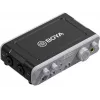 BOYA BY-AM1 2-kanavainen USB-C audio-liitäntä XLR/TRS-tuloilla, +48V phantom-virralla ja Direct Monitoring -toiminnolla