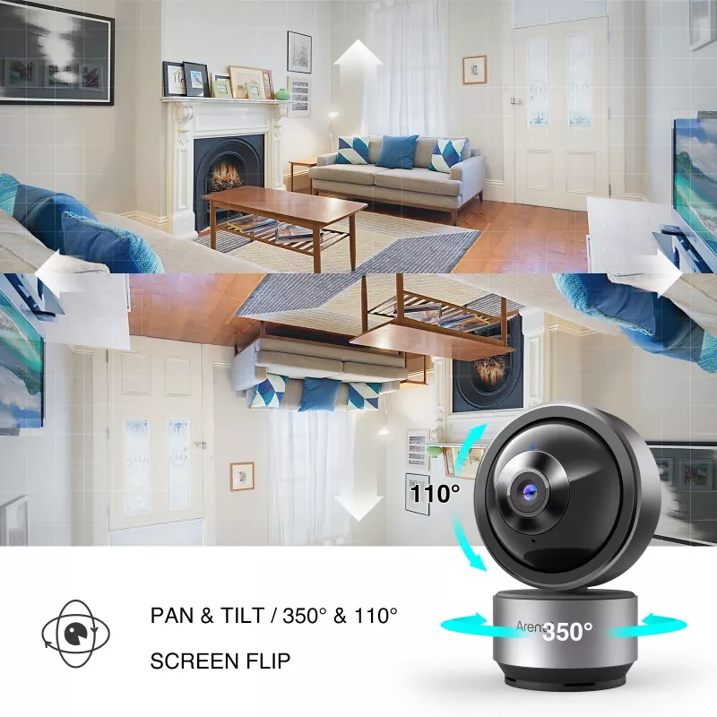 Arenti DOME1-32 2K QHD Pan/Tilt Wi-Fi-turvakamera