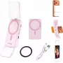 Ulanzi GL01-WB RGB LED -videovalo, 2700K-6500K, pinkki