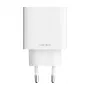 Cuktech A19 30W GaN-seinälaturi USB-A + USB-C - valkoinen
