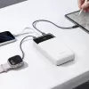 CUKTECH LPB252N 120W 25000mAh varavirtalähde integroidulla USB-C-kaapelilla - valkoinen