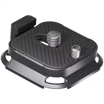 ULANZI UKA09 pikakiinnityslevy Arca-Swiss-yhteensopiva 1/4 inch kierronesto alumiiniseos musta
