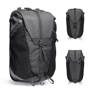 ULANZI BP10 25-28L laajennettava kamerareppu DSLR/peilittömille, droonille, 16 tuuman kannettavalle, musta